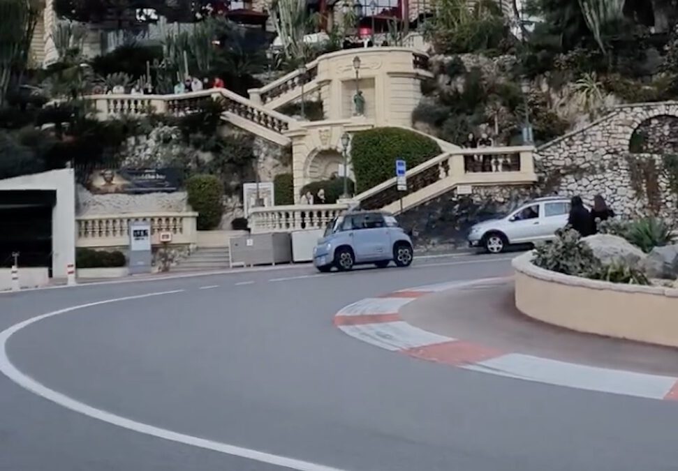 Video: Citroën Ami wordt geen vrienden met hairpin in Monaco