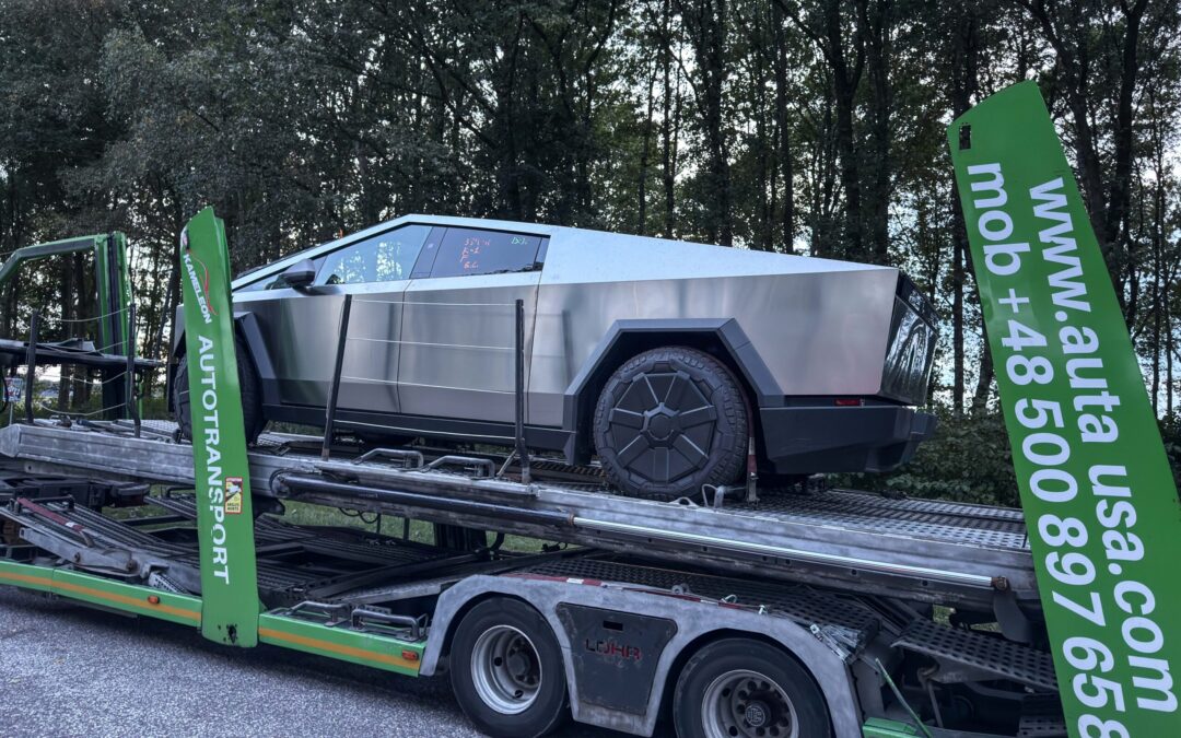 Gespot – De enige legale manier om een Cybertruck te verplaatsen in Nederland